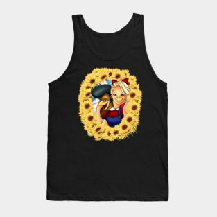 Elvis Rooster Tank Top